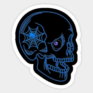 Skull design Sticker